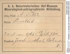 Etiketten zu Skutterudit (Smaltit) (NHMW-MIN-Ai852)
